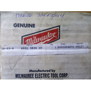 Плата электрическая Milwaukee (4931383610)